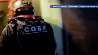 Задержание грабителей в Северодвинске