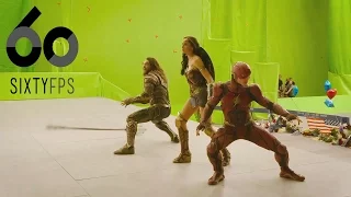 [60FPS]  JUSTICE LEAGUE Behind the Scenes Footage 60FPS HFR HD