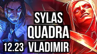 SYLAS vs VLADIMIR (MID) | Quadra, 6 solo kills, Legendary, 400+ games | EUW Diamond | 12.23