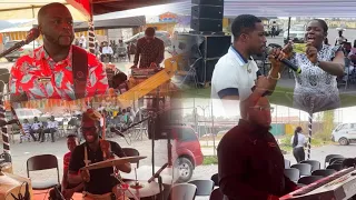 Hot🔥Reggae Praise Medley with the Afro band||Emma on Bass🎸||Good sounds🎧Inspirational songs🙏🏾