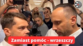 Michał Kołodziejczak: Zachowanie ministra krok po kroku [całość z dwóch kamer]