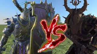 Chosen of Slaanesh (HS) vs Chosen of Nurgle (GW). Total War Warhammer 3