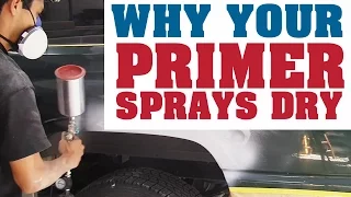 Dry Primer Causes, Why Your Primer Sprays or Looks Dry   Auto Body Q&A Call