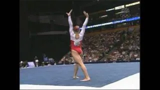 Courtney McCool - Floor Exercise - 2004 U.S. Gymnastics Championships - Women - Day 2