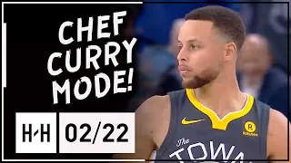 Stephen Curry UNREAL Full Highlights Warriors vs Clippers (2018.02.22) - 44 Points, 10 Ast, CLUTCH!