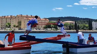 Martigues les joutes provençales   dimanche 02 juillet 2023