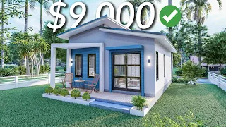 (6x8 Meters) Modern Tiny House Design | 1 Bedroom House Tour