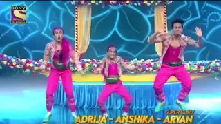 Anshika Aryaan aur Adrija ka Full swag Wala performance || Super Dancer Chapter 4 Only on Sony TV