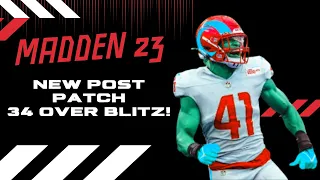 New POST PATCH BLITZ 34 over Sting Pinch Defense  Madden 23 Defense Tips