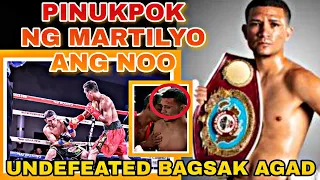 UNDEFEATED GINAWANG TARGET SPOT ang NOO NAMAGA | GULPI ang INABOT sa PINOY MINARTILYO ang NOO