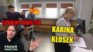 SZKOLNY GANGSTER |PRAWO MARCINA ogląda serial SZKOŁA 5|