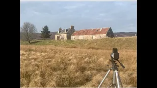 A desolate Scottish moor, SL66 Camera and crazy Scheimpflug tilt make for a great day!