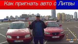 Как пригнать авто с Литвы. Моя поездка за евроавтомобилем. Первый раз в Литве часть 1