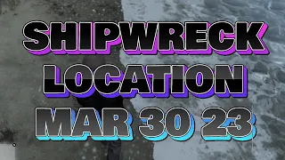 Shipwreck Location Today March 30 2023 GTA Online | GTA online daily shipwreck  location