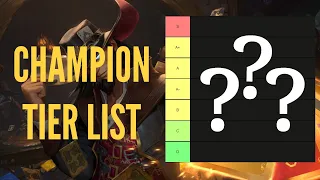 Champion Tier List | Legends of Runeterra