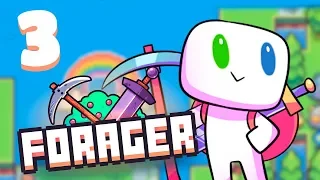 ЦАРЕВНА, КАКАШКА И РАДУГА! - Forager (Beta 8) прохождение на русском #3