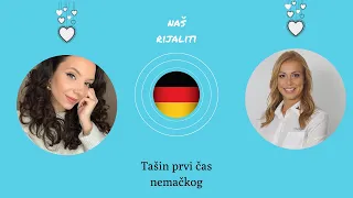 Učenje nemačkog putem Skype: Taša i Nataša #001 čas