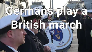 British march "On the Quarterdeck" (Kenneth J. Alford) performed by a German Navy band