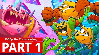 BATTLETOADS - Gameplay Walkthrough PART 1 - No Commentary