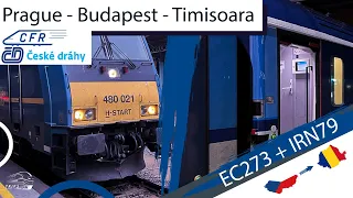 Calatorie cu trenul din CEHIA in ROMANIA - Eurocity + CFR IR79