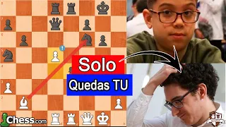 Prodigio de 10 Años Vs TOP 2 del MUNDO!  Fabiano  Caruana Vs  Faustino Oro