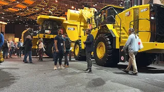 Caterpillar-Zeppelin's Booth At Bauma Expo 2022 - 4k