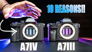 10 HUGE reasons to buy SONY A7IV over the SONY A7III!!!