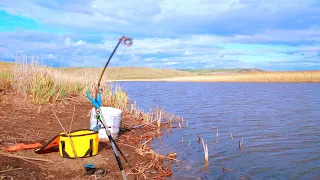 Отличный клёв в начале мая. Ловля на донку.