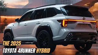 WATCH NOW! Unveiling the Future: 2025 Toyota 4Runner Hybrid Preview