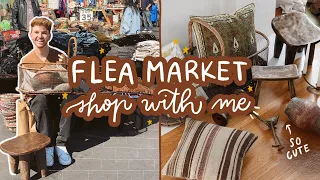 FLEA MARKET Shop With Me + HUGE HAUL! ✨ I Found So Many Vintage Pieces!
