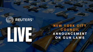 LIVE: New York City Council makes announcement on new gun legislation