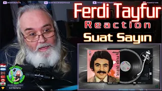 Ferdi Tayfur Reaction Suat Sayın -  Huzurum Kalmadı Elenor LP - First Time Hearing - Requested