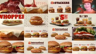 Every Burger King "Have it your way" Commercial EVER *UPDATED* Mar 2023