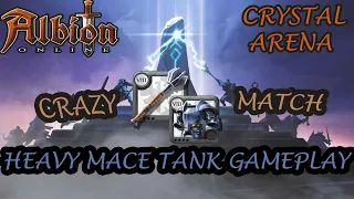 Heavy Mace Tank Gameplay - Crystal Arena (Crystal/Season 20)  - Albion Online