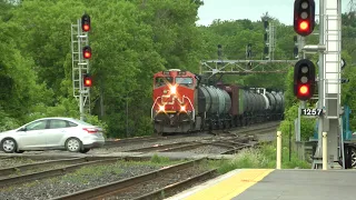 CN Train 368 Setting Off May 29, 2024