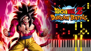 LR INT Full Power SSJ4 Goku Finish Skill OST - DBZ Dokkan Battle - Piano Tutorial