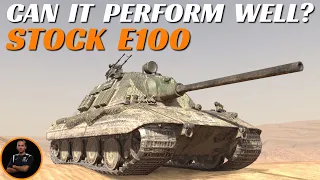 The Stock E100 Experience | Is it really that bad? | WoT Blitz