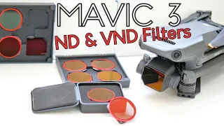 DJI Mavic 3 PGYTECH & FREEWELL ND / VND FILTERS Review!