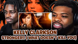 BabantheKidd FIRST TIME reacting to Kelly Clarkson - Stronger!! (What Doesn't Kill You)