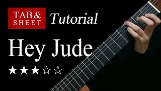 Hey Jude - Fingerstyle Lesson + TAB