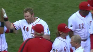 Dunn's walk-off homer against the Indians in 2008