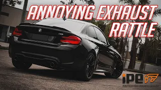 BMW M2 Cold Start Exhaust Rattle Fix: Easy DIY