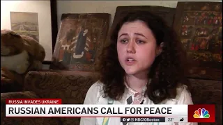 02/28/2022 NBC 10 BOSTON: RUSSIANS IN BOSTON SPEAK OUT AGAINST INVASION OF UKRAINE