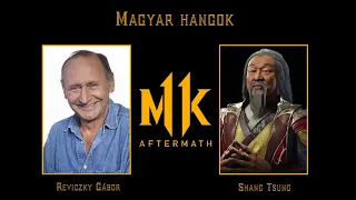 Mortal Kombat 11 Aftermath magyar szinkronhangok listája