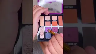 Maybelline Grape Soda Pop Eyeshadow Palette Makeup Look #shorts #makeupshorts #makeuptransformation