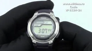 Мужские японские наручные часы Casio W-212H-2A