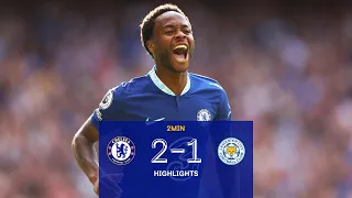 Chelsea 2-1 Leicester | Sterling Brace Sinks The Foxes | Premier League Highlights