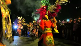 Aztec Dancers First Circle -Day of the Dead SF Mission