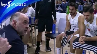 El ENFADO de Pablo Laso: "Pediros unas palomitas" I Liga Endesa