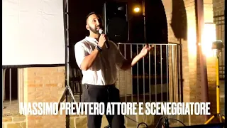 Monologo Caro Nipote presentazione film con Massimo Previtero e Emanuele Di Leo